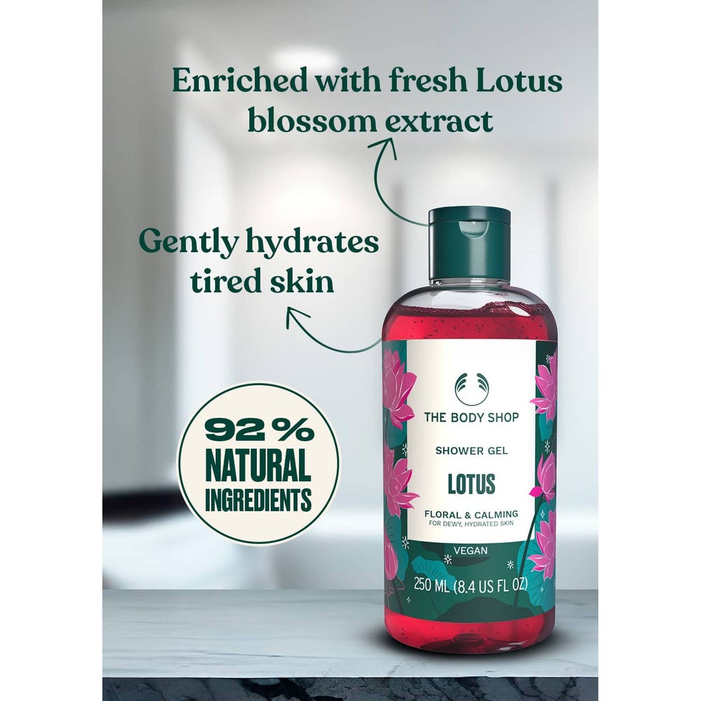 The Body Shop The India Edit Lotus Shower Gel