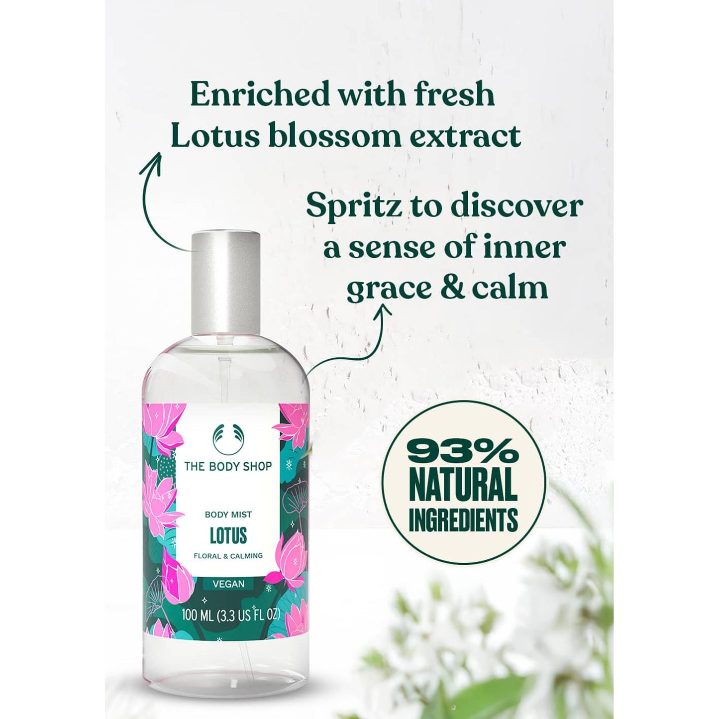 The Body Shop The India Edit Lotus Body Mist