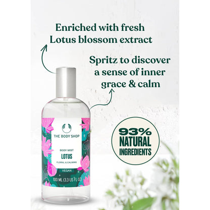 The Body Shop The India Edit Lotus Body Mist