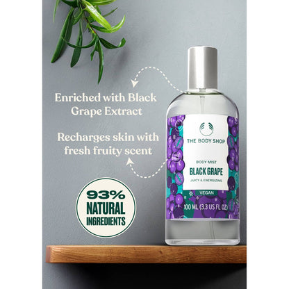 The Body Shop The India Edit Black Grape Body Mist