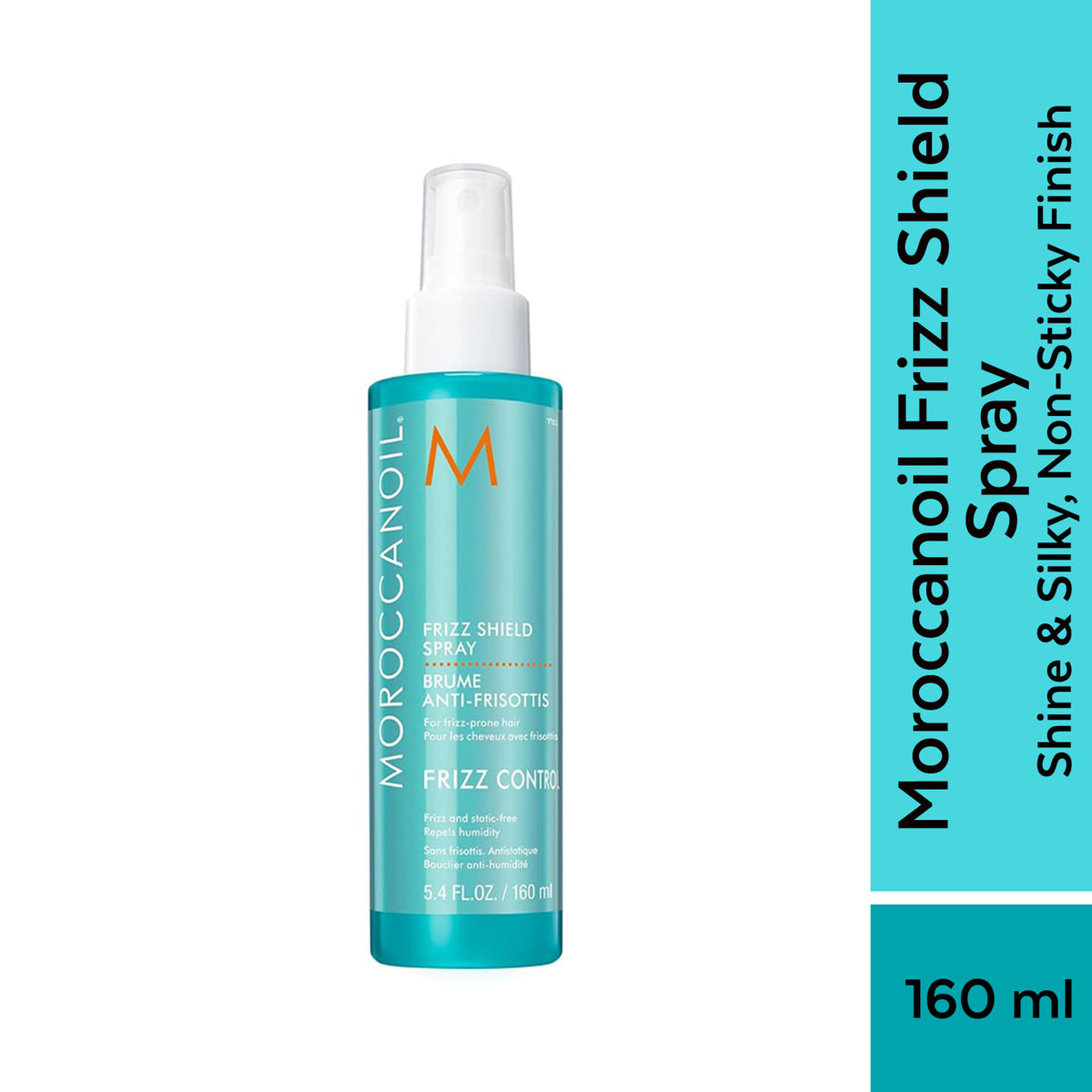 Moroccanoil Frizz Shield Spray | Argan Oil |Anti-Frizz & Humidity Defense, Smooth, Silky All Hair
