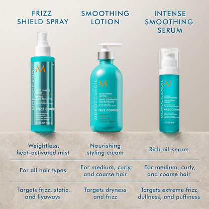 Moroccanoil Frizz Shield Spray | Argan Oil |Anti-Frizz & Humidity Defense, Smooth, Silky All Hair
