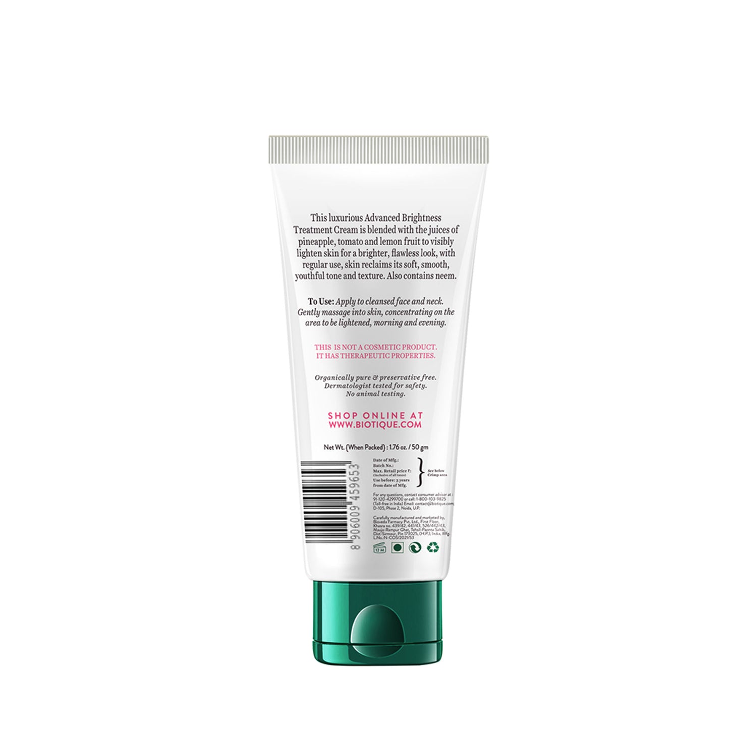 Biotique Bio Face Glow Advanced Brightning Fruit Cream