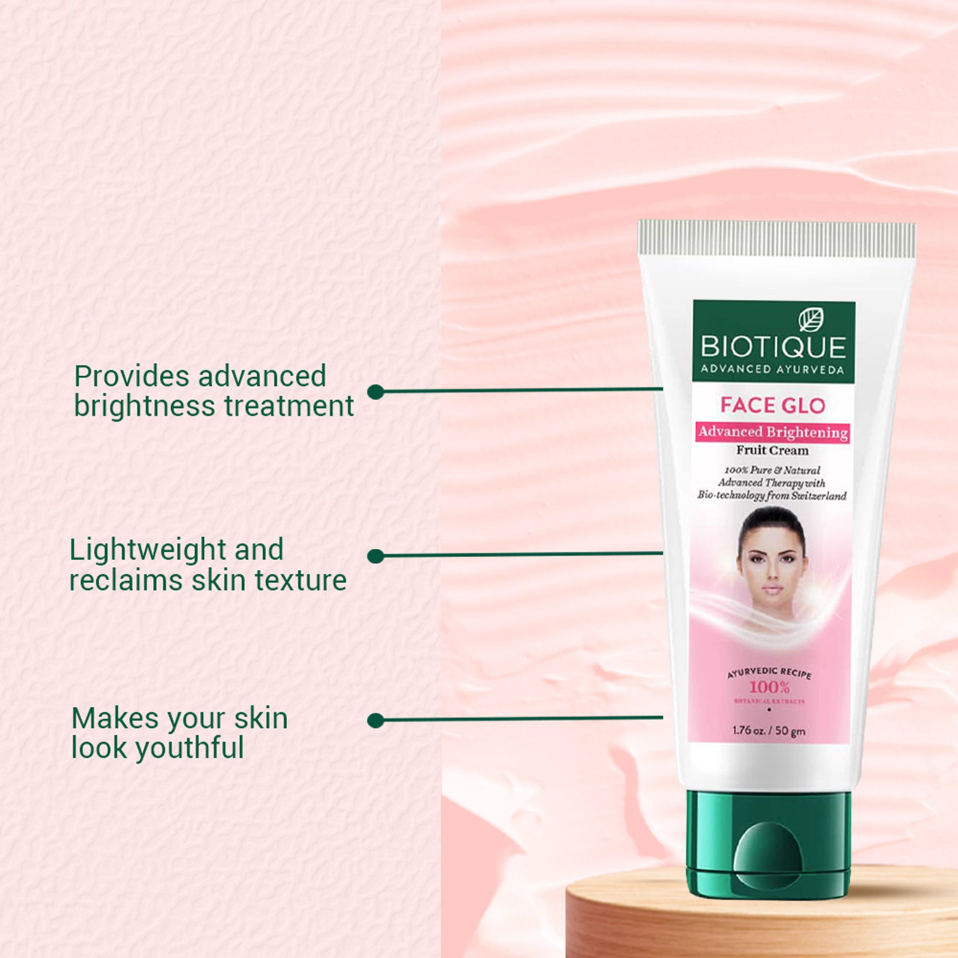 Biotique Bio Face Glow Advanced Brightning Fruit Cream