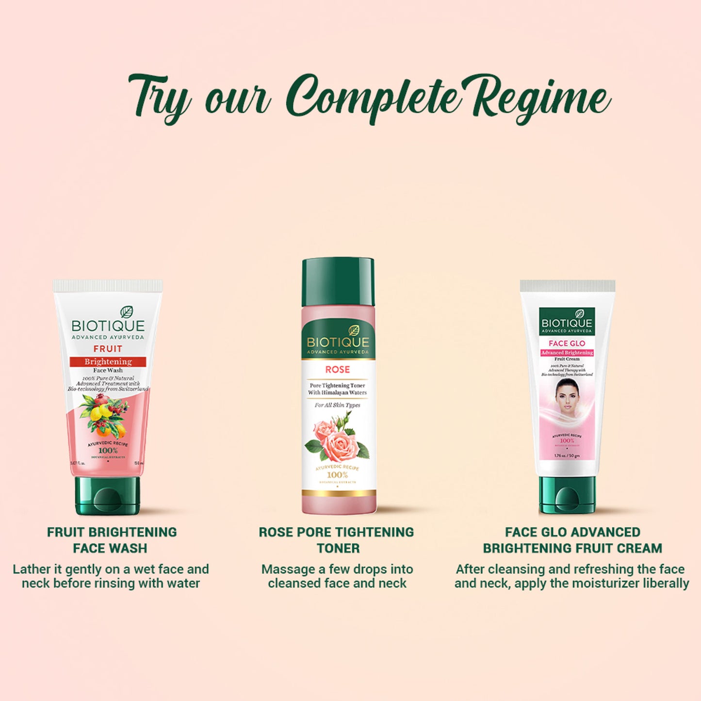 Biotique Bio Face Glow Advanced Brightning Fruit Cream