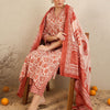 Dhiyona IE Floral Printed Gotta Patti Pure Cotton Straight Kurta With Trousers & Dupatta