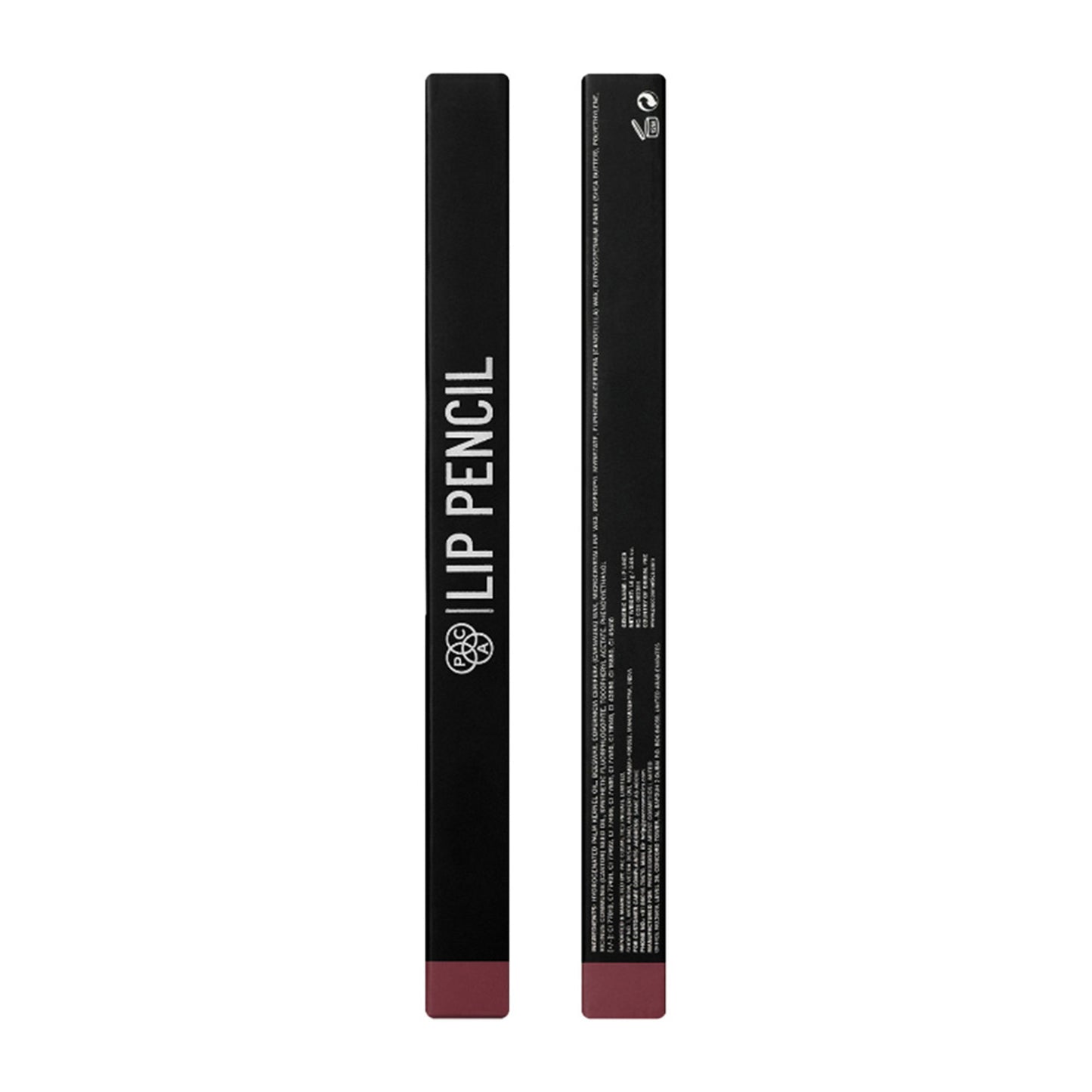 PAC Lip Pencil - Creamy Non Drying Longwear Formula, Intense Pigment, Matte Finish - Auburn