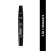 PAC Dual Xposure Mascara - 2-in-1 Volumizing & Lengthening Mascara, Longlasting Clump Free