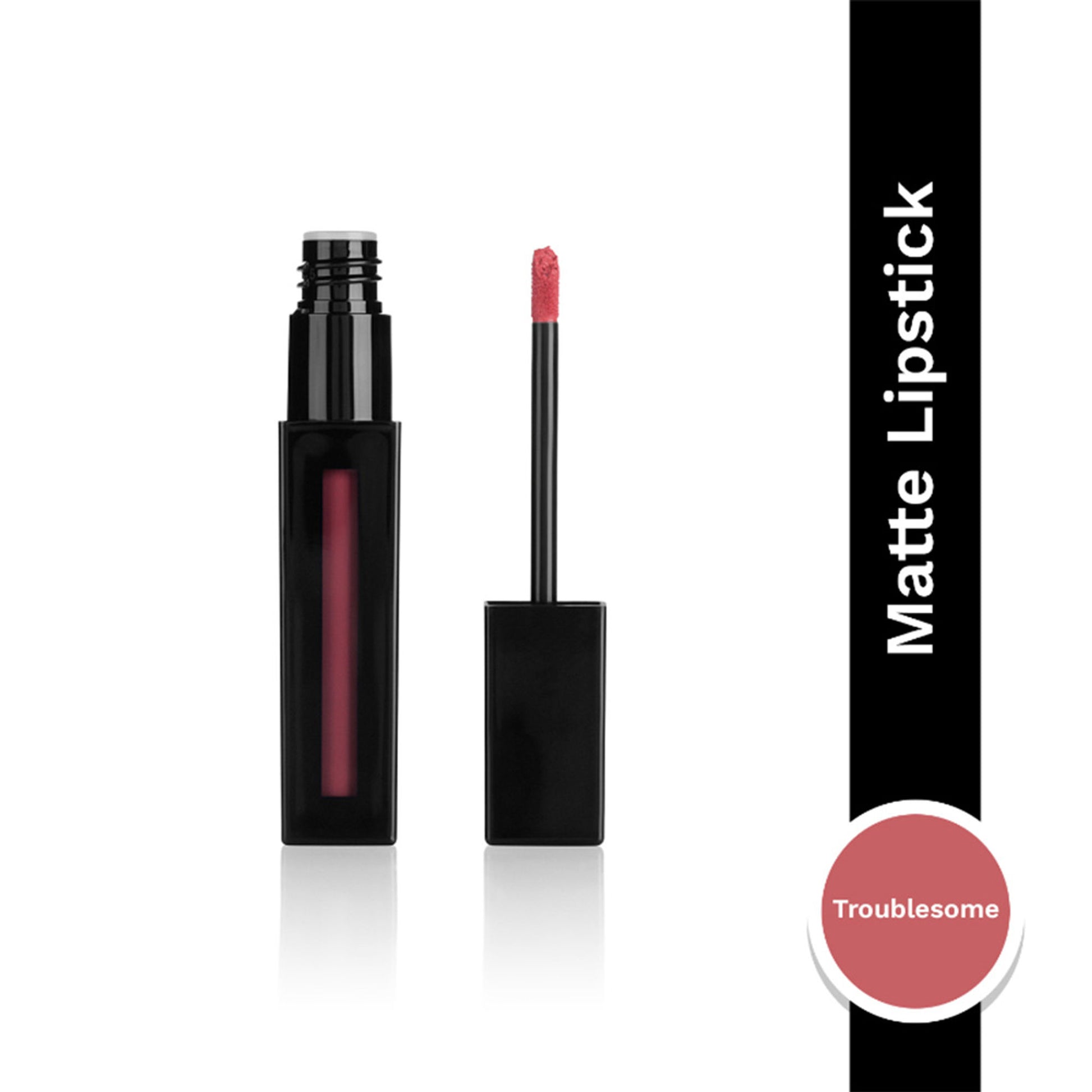 PAC Matte Addict - Non Drying Intensely Pigmented, Comfortable Matte, 12H Wear - Troublesome
