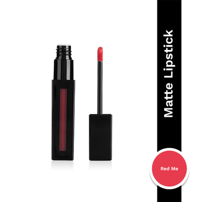 PAC Matte Addict - Non Drying Intensely Pigmented, Comfortable Matte, 12H Wear - Red Me