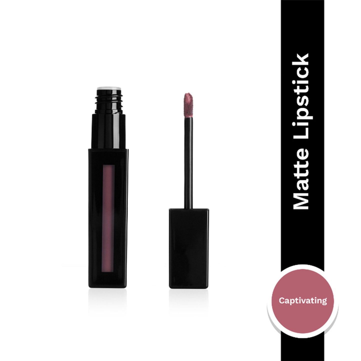 PAC Matte Addict - Non Drying Intensely Pigmented, Comfortable Matte, 12H Wear - Capitvating