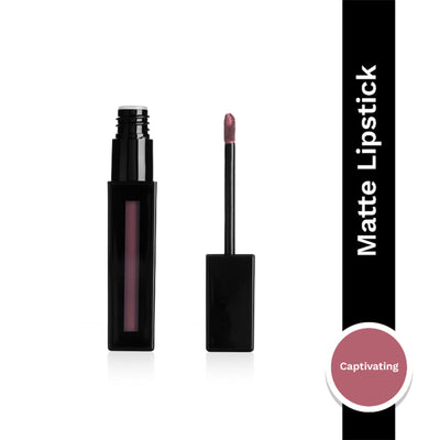 PAC Matte Addict - Non Drying Intensely Pigmented, Comfortable Matte, 12H Wear - Capitvating
