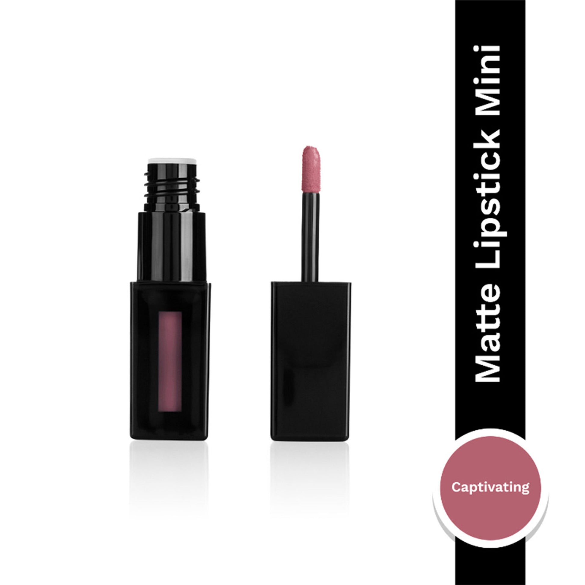 PAC Matte Addict Mini - Non Drying Intensely Pigmented, Comfortable Matte, 12H Wear - Capitvating