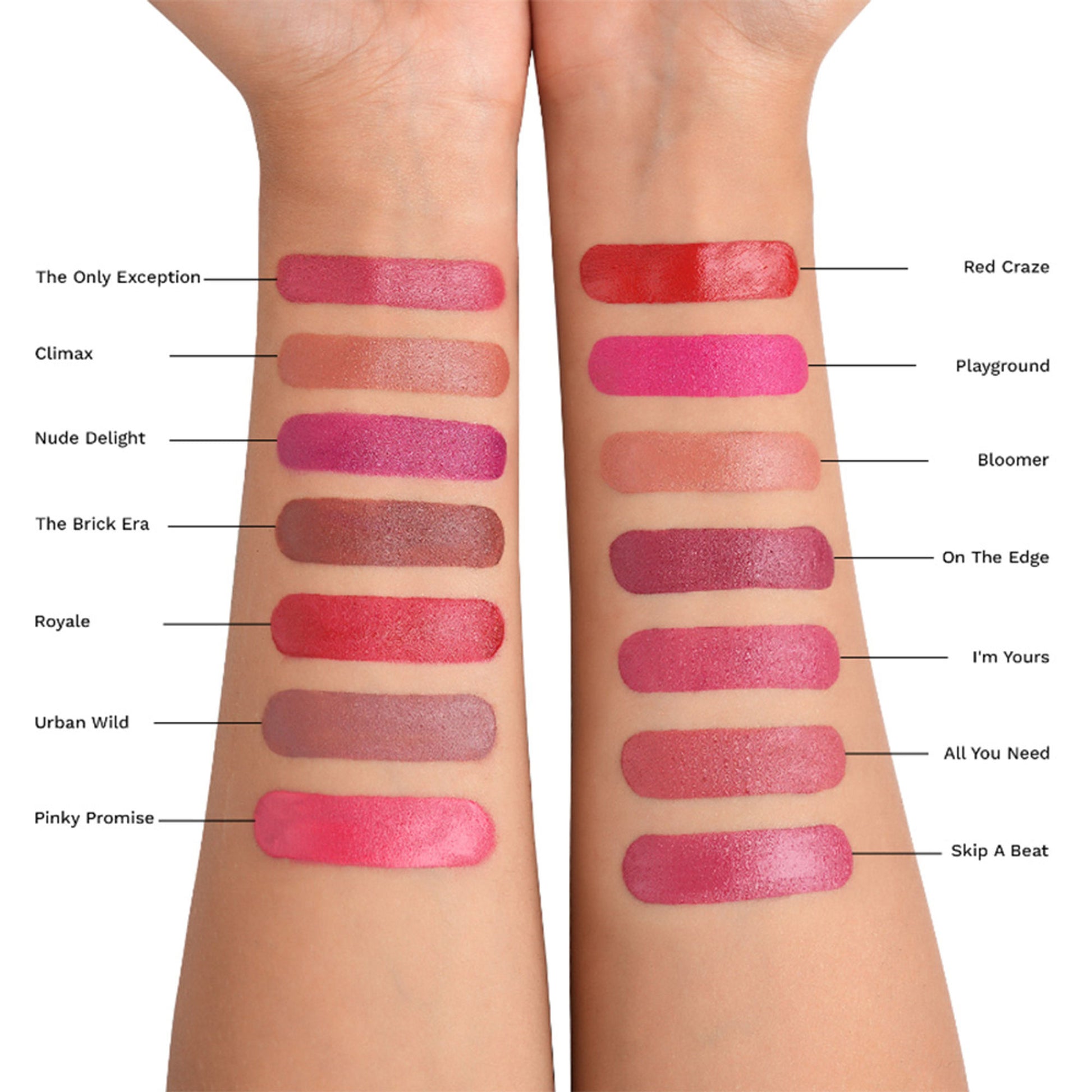 PAC Intimatte Lipstick - Richly Pigmented, One Swipe Payoff, Velvetty Finish - Pinky Promise