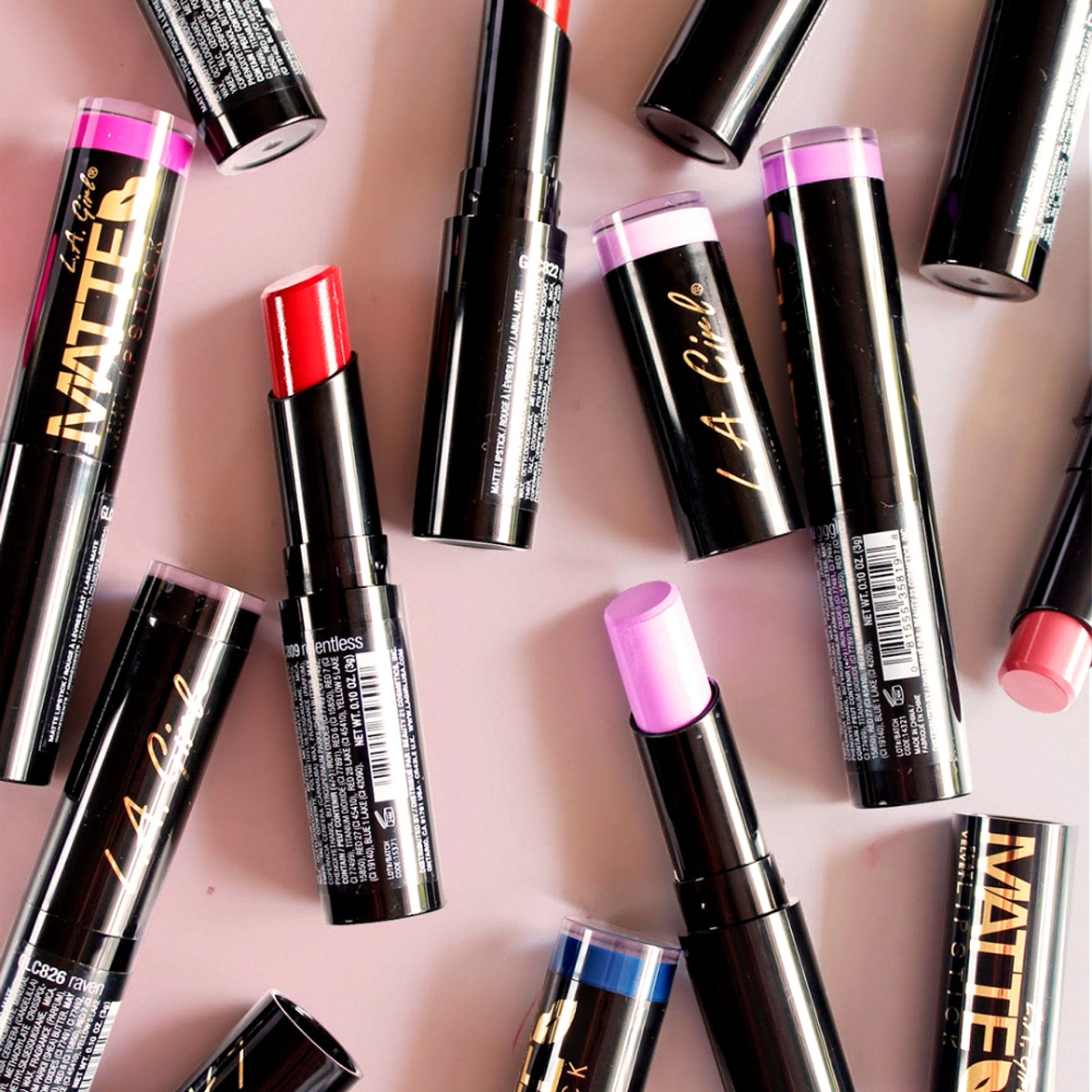 L.A. Girl Matte Flat Velvet Lipstick - Gossip