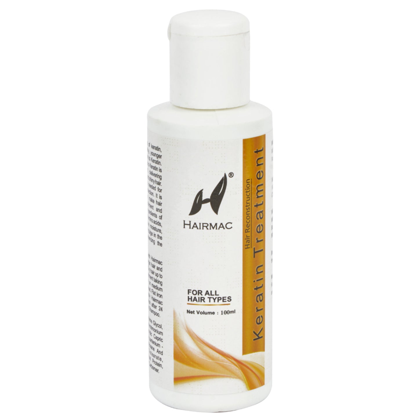 Hairmac Professional Keratin Treatment for all Hair types. 80% straight hair