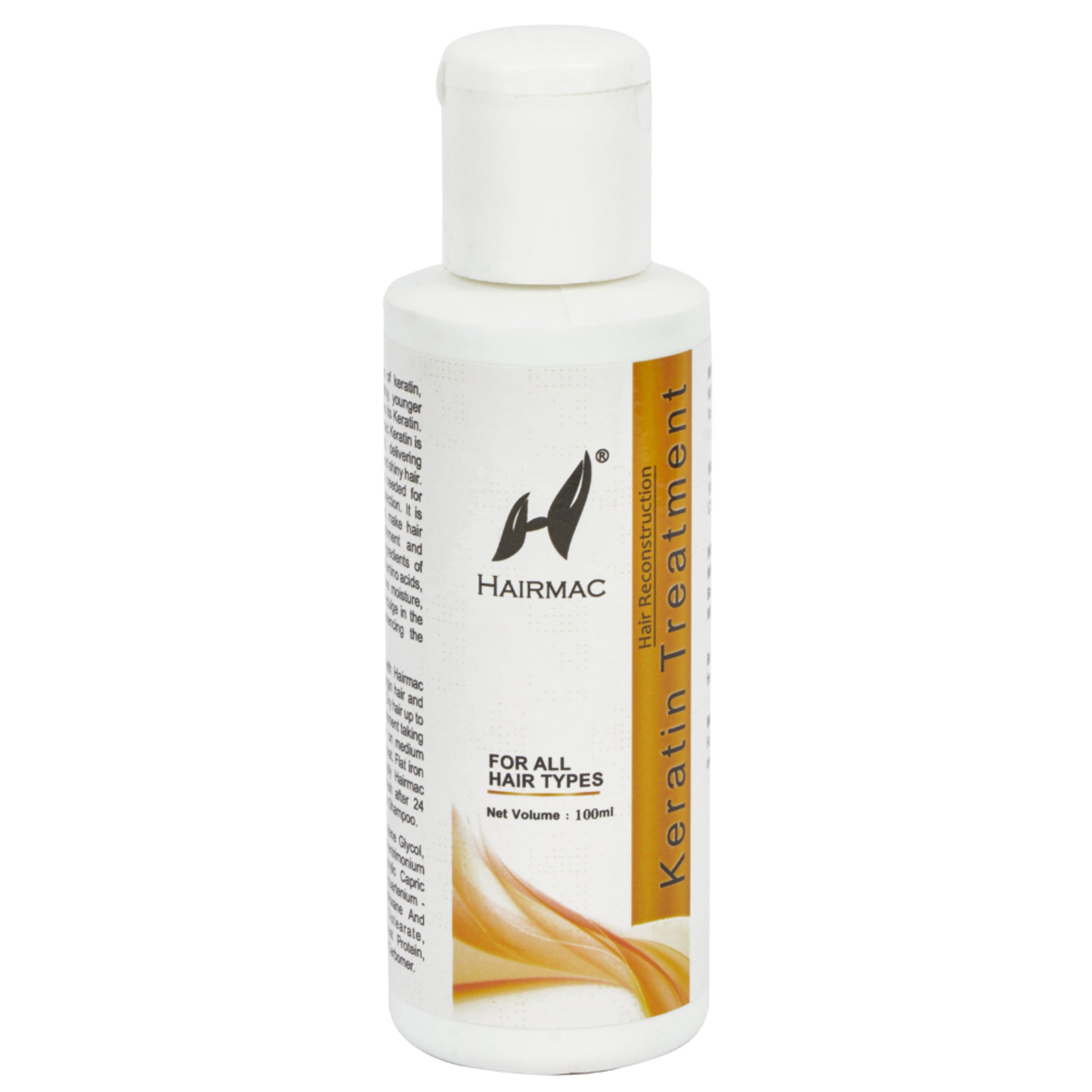 Hairmac Professional Keratin Treatment for all Hair types. 80% straight hair