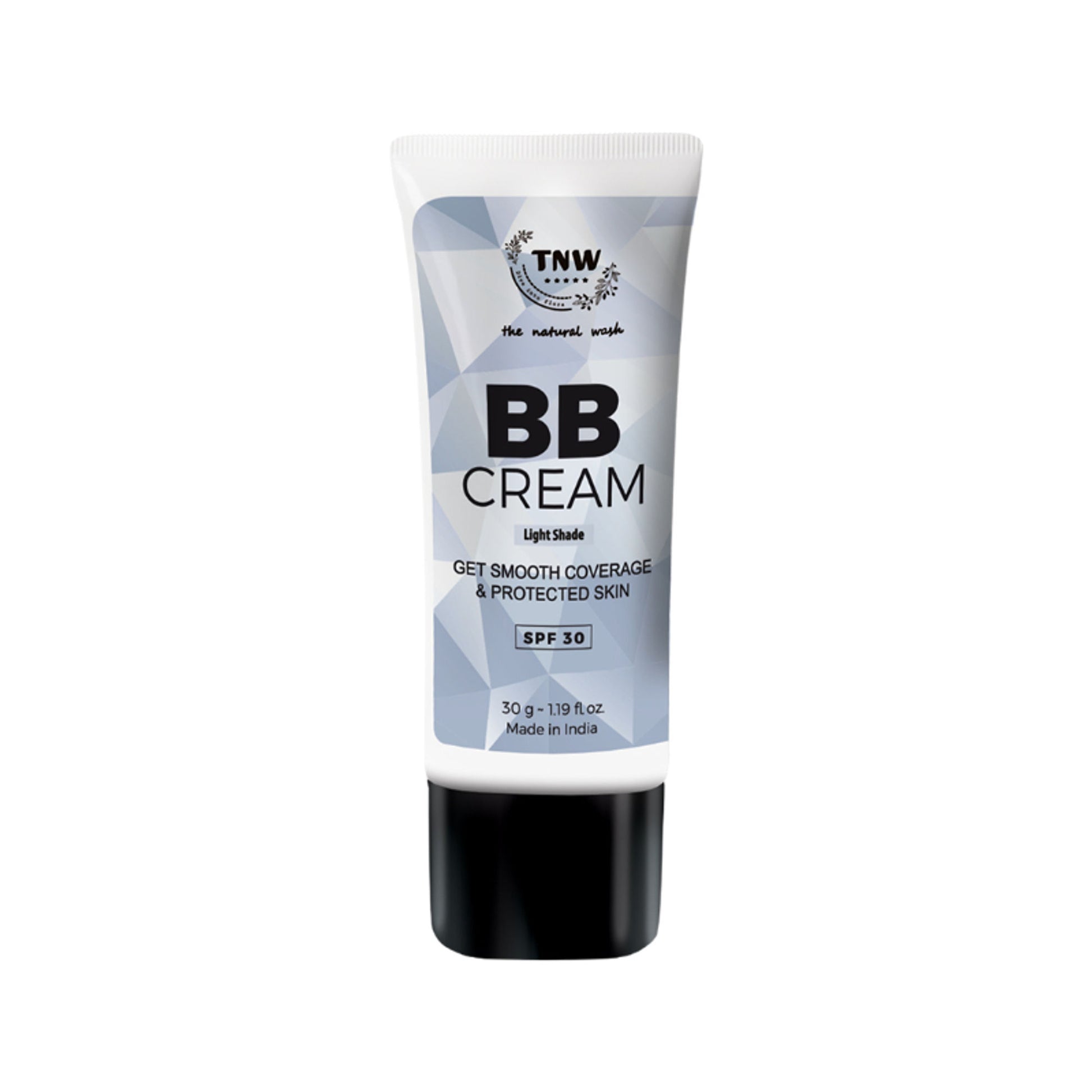 TNW The Natural Wash BB Cream With SPF 30 Sun Protection Gives Instant Fairness - Light Shade 01