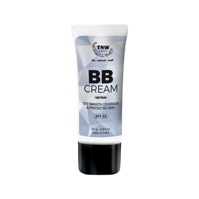 TNW The Natural Wash BB Cream With SPF 30 Sun Protection Gives Instant Fairness - Light Shade 01