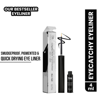 TNW The Natural Wash Smudgeproof Eyecatchy Matte Liquid Eyeliner