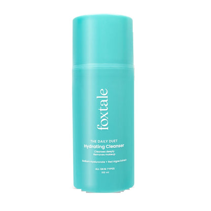 Foxtale Hydrating Cleanser & Makeup Remover with Hyaluronic Acid for Dryness & Deep Hydration