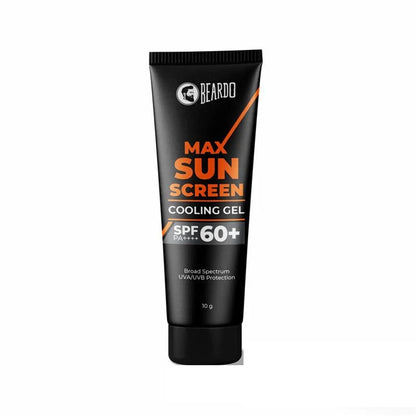 Beardo Max Sunscreen Spray SPF-50 P+++ For Indian Men,Non-Greasy Sunscreen Spray,For Oily Skin