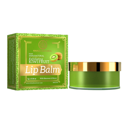 Khadi Natural Kiwi Fruit Lip Balm With Beewax & Honey Moisturized & Soften Lips