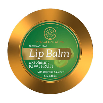 Khadi Natural Kiwi Fruit Lip Balm With Beewax & Honey Moisturized & Soften Lips