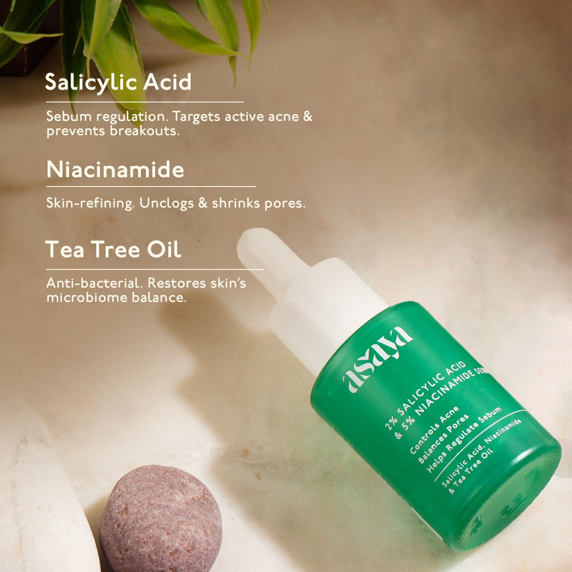 Asaya 2% Salicylic Acid Face Serum