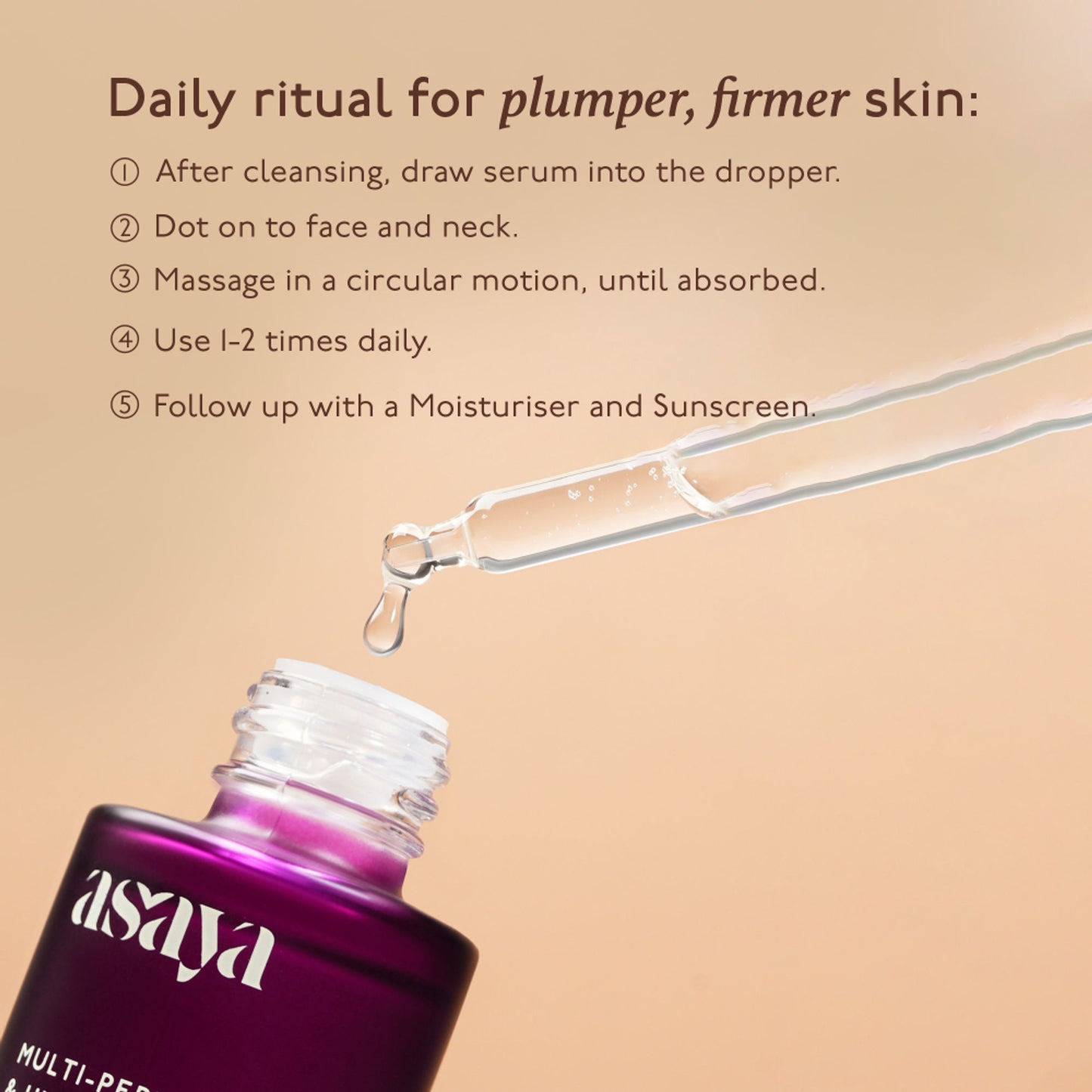 Asaya 5% Multi Peptide Serum