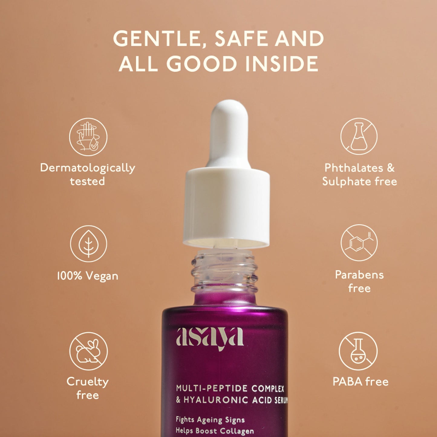 Asaya 5% Multi Peptide Serum