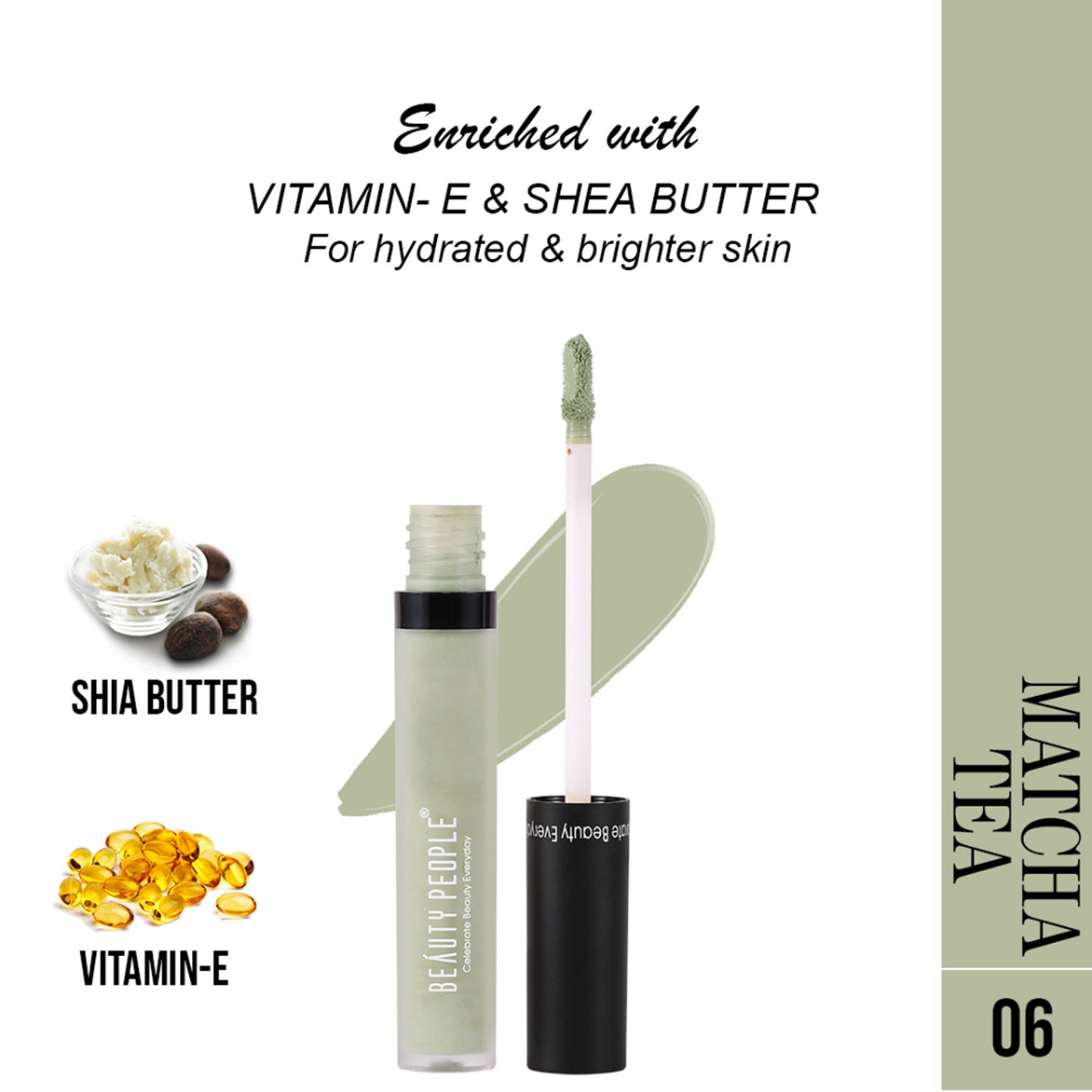 Beauty People Best Skin Ever Concealer - 06 Matcha Tea