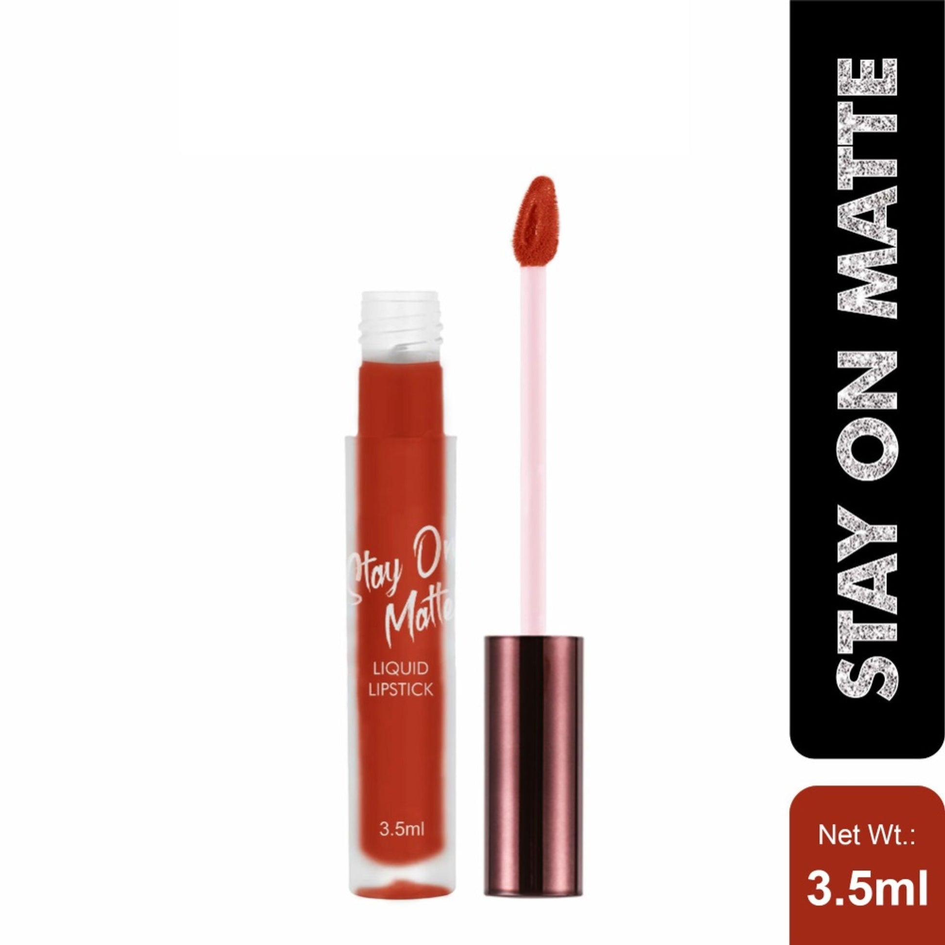 Beauty People Stay On Matte Liquid Lip Color With SPF 15 - 06 Powerful
