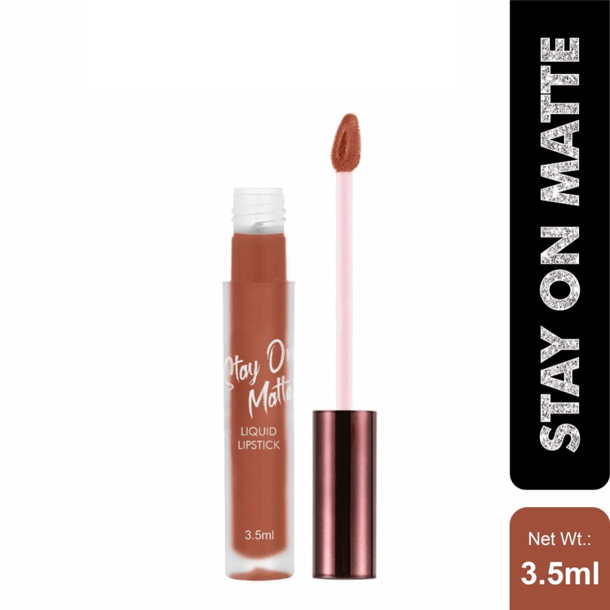 Beauty People Stay On Matte Liquid Lip Color With SPF 15 - 08 Beleiver