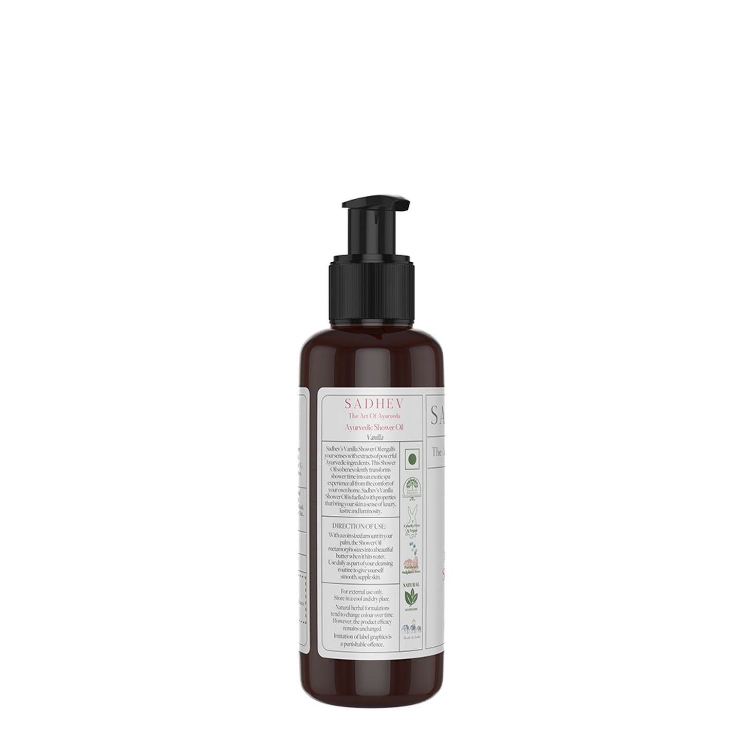 SADHEV Vanilla Shower Oil