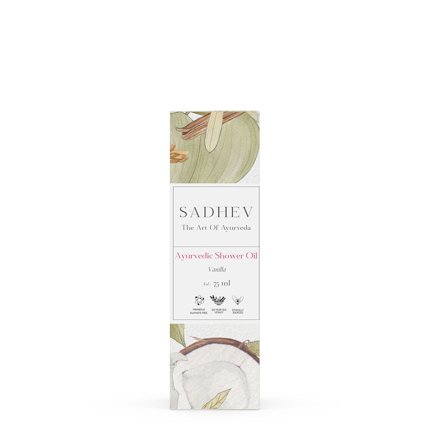 SADHEV Vanilla Shower Oil