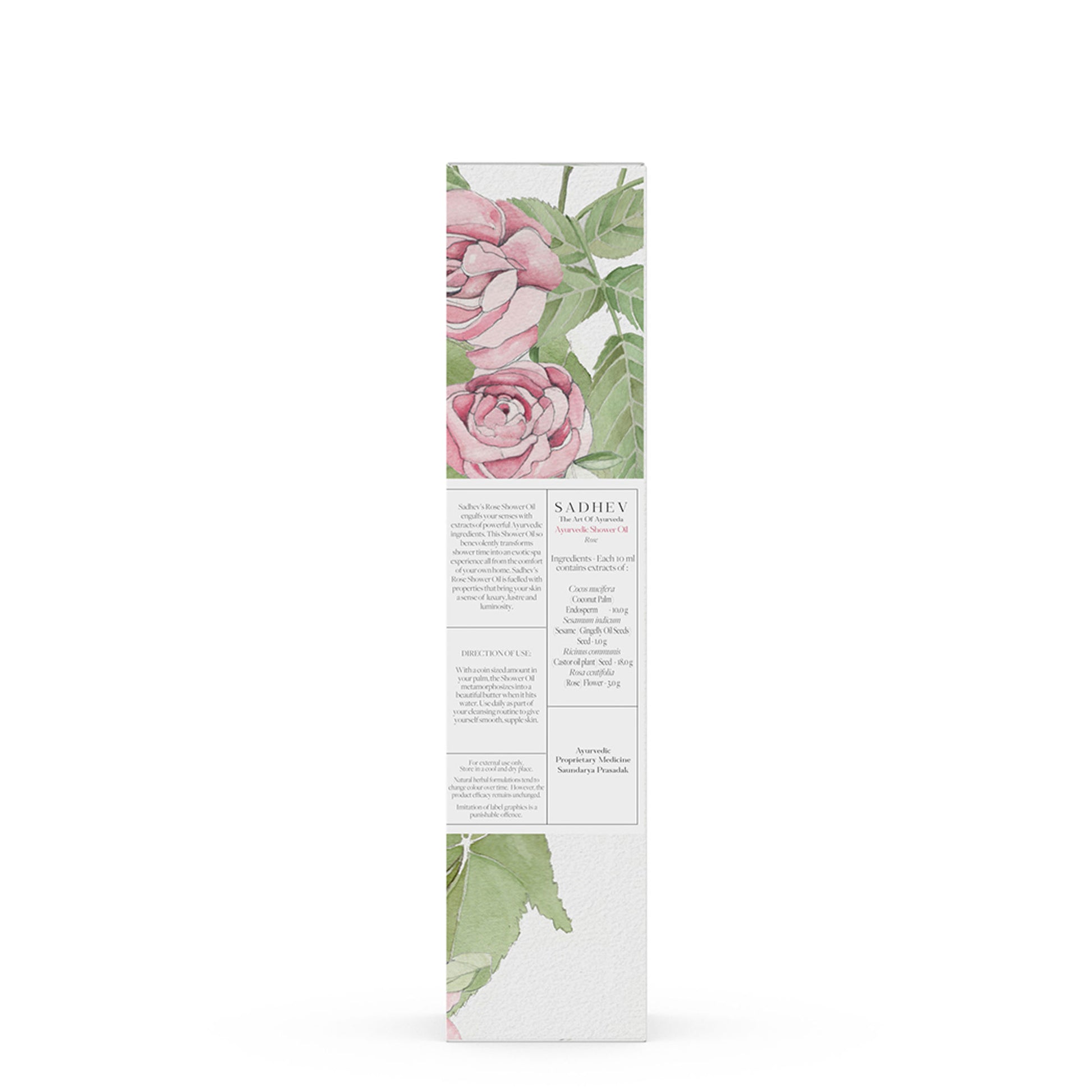 SADHEV Rose Shower Oil