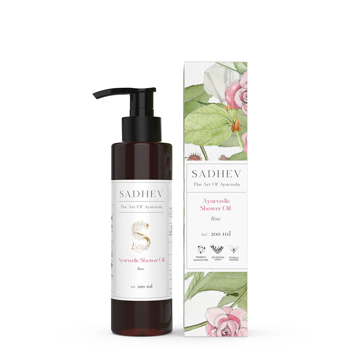 SADHEV Rose Shower Oil