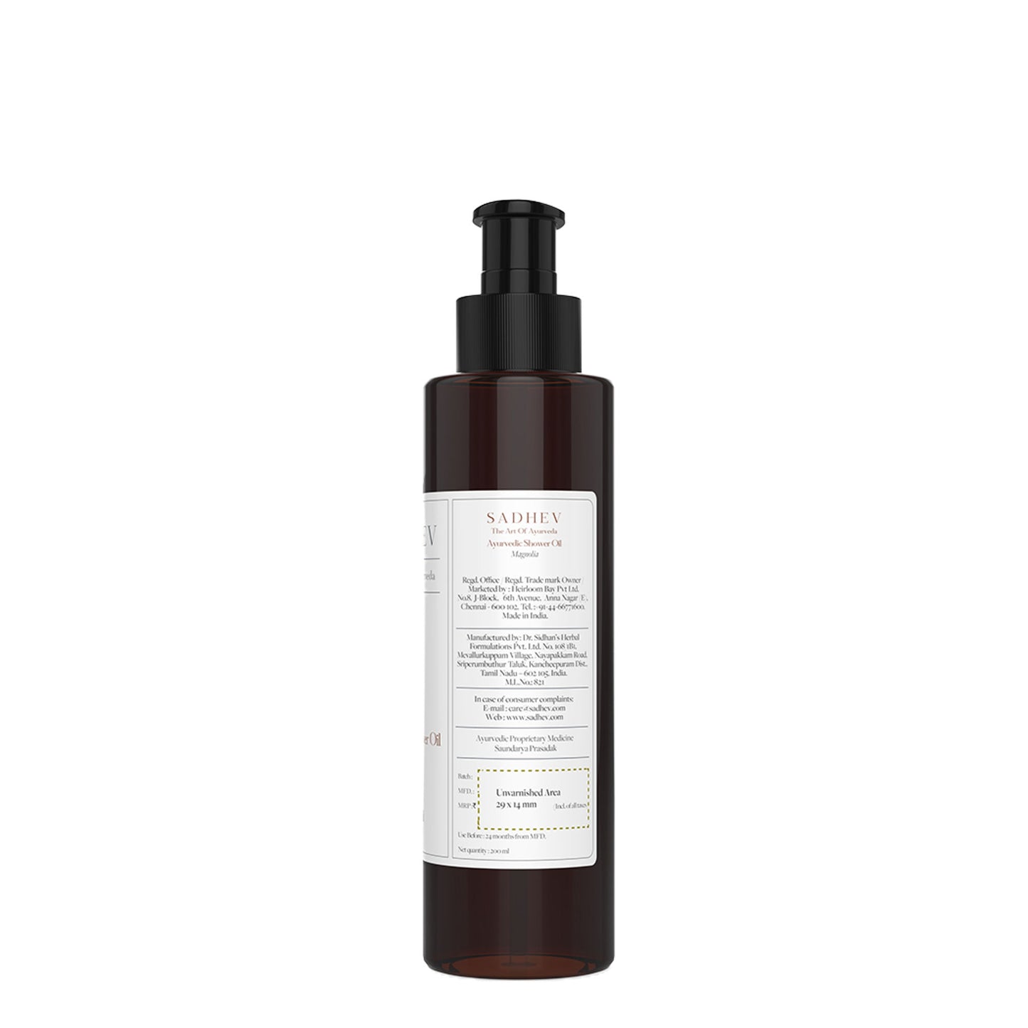 SADHEV Mangolia Shower Oil