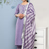 Dhiyona VA Women's Bandhani Printed Kurta With Trousers & Dupatta