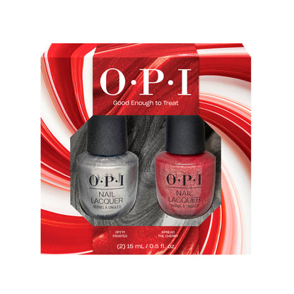 O.P.I Nail Lacquer Duo Holiday '25 Nail Polish Set