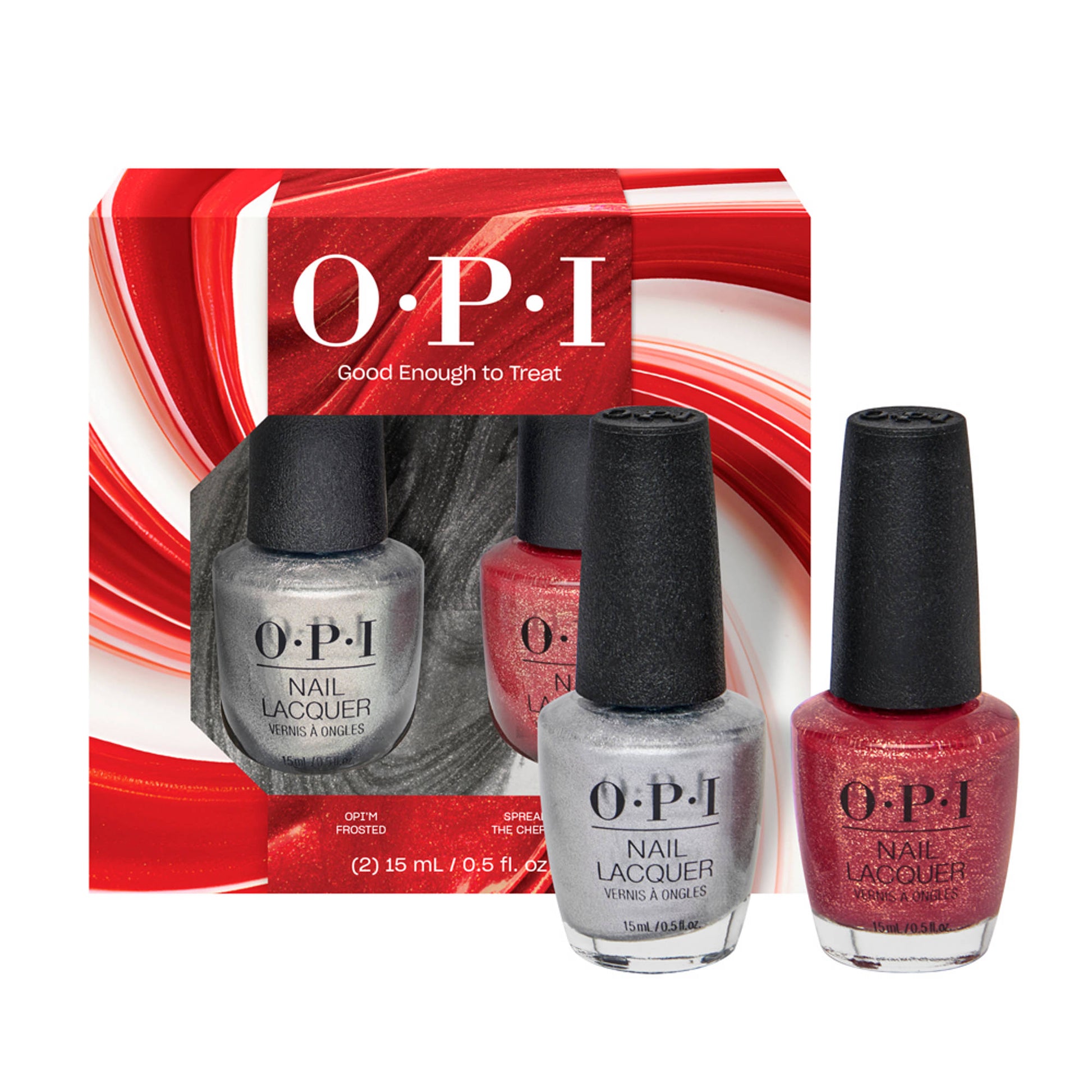 O.P.I Nail Lacquer Duo Holiday '25 Nail Polish Set
