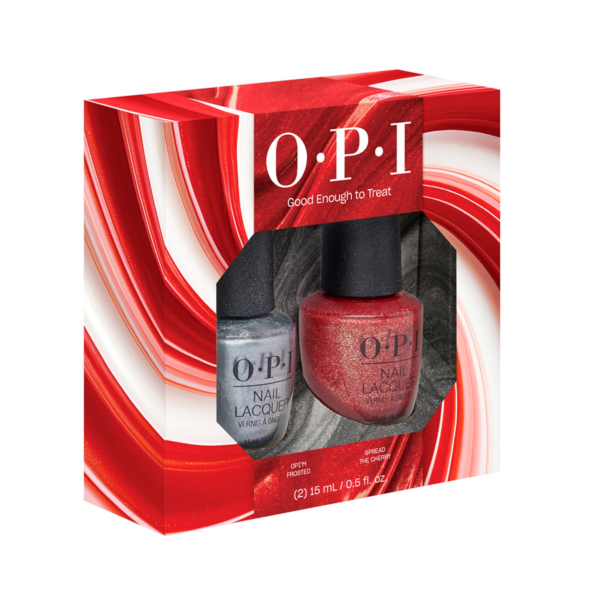 O.P.I Nail Lacquer Duo Holiday '25 Nail Polish Set