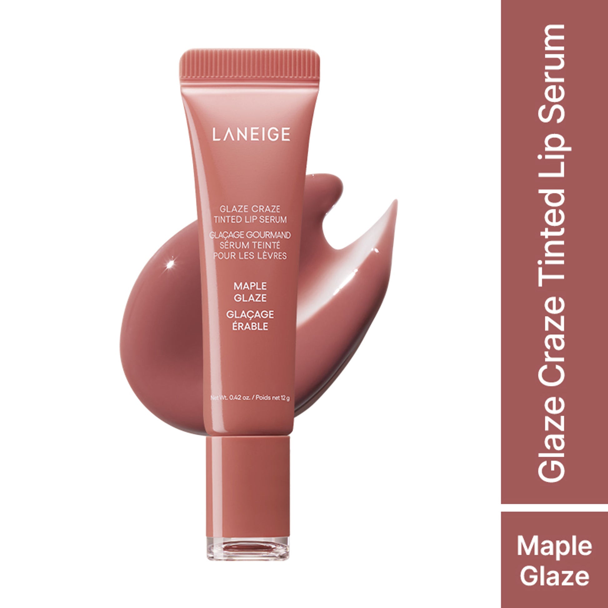 LANEIGE Glaze Craze Tinted Lip Serum - Maple Glaze
