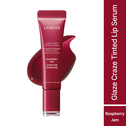 LANEIGE Glaze Craze Tinted Lip Serum - Rasberry Jam