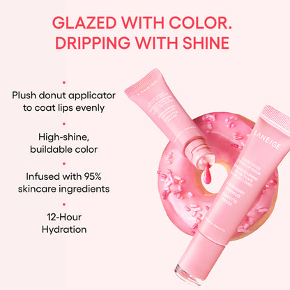 LANEIGE Glaze Craze Tinted Lip Serum - Strawberry Sprinkles