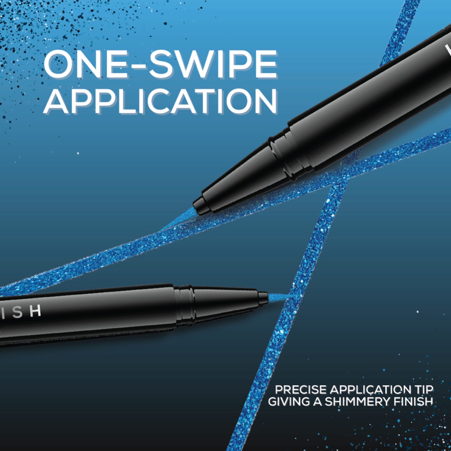 RENEE Glitterish Eyeliner - 05 Golden - 03 Blue