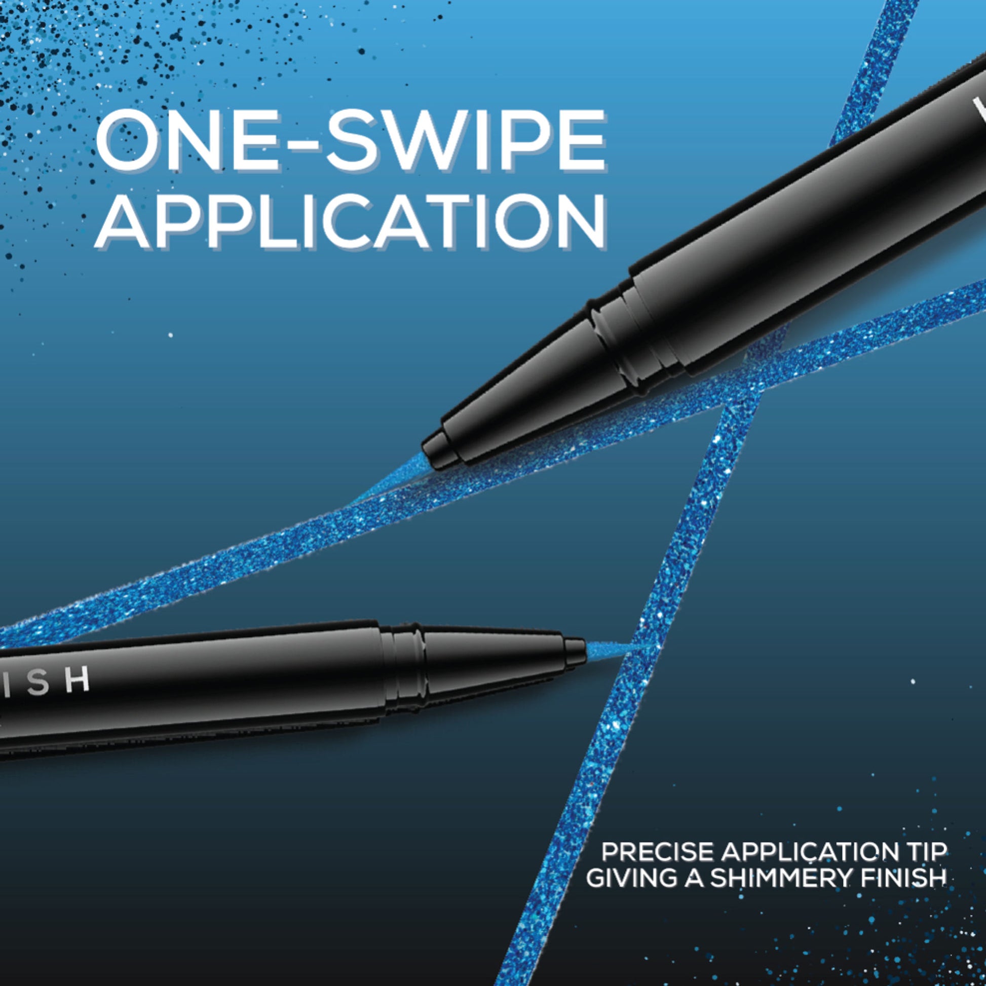 RENEE Glitterish Eyeliner - 05 Golden - 03 Blue