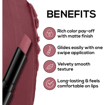 Renee Cosmetics Very Matte Lipstick - 05 Berry Bliss