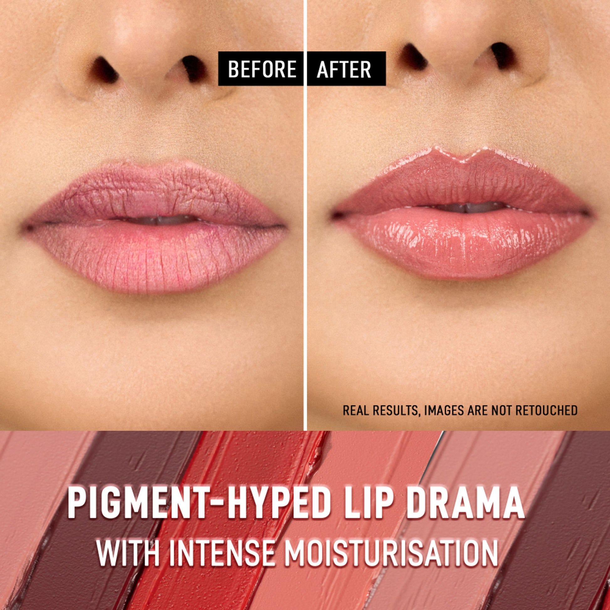 Renee Cosmetics Lip Drip Glossy Balm - Chestnut Glow